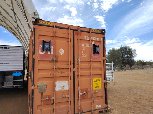 Dry-Con X ® 40' (40ft) Container Kit - Exhausts on doors and Inlets on backwall