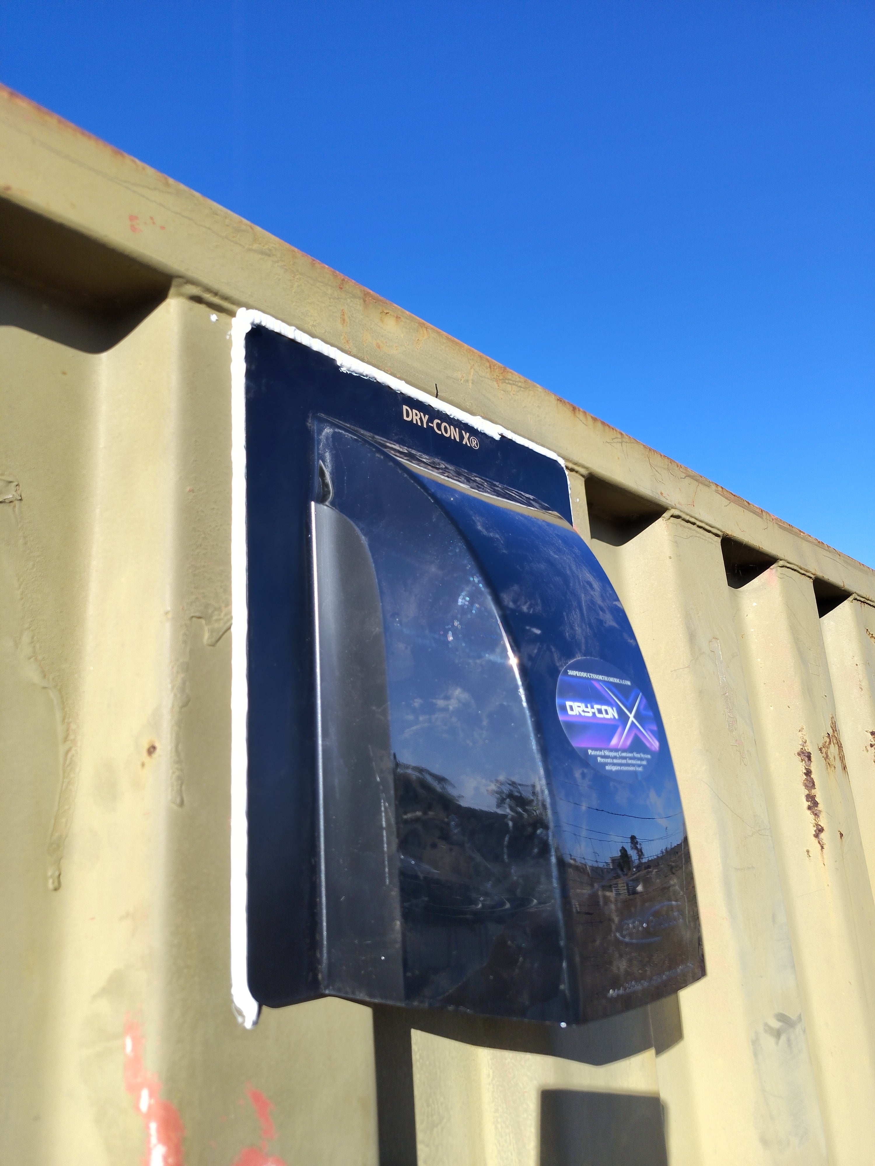 Dry-Con X ® 20' (20ft) Container Kit - Exhaust on doors, Intake on backwall